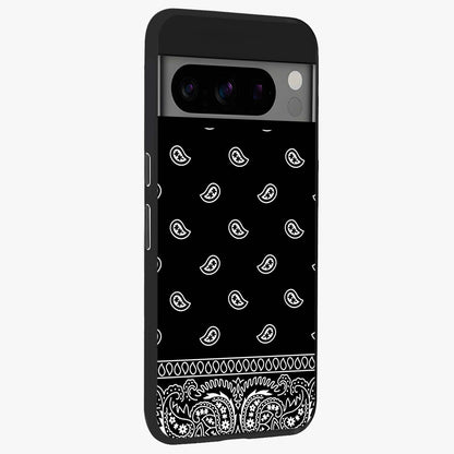Retro Rebel Threads Glass Case upright view showcasing stylish vintage artwork with bold retro theme.