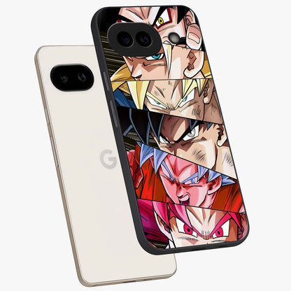 Anime Character Glass Case displayed in angled mockup highlighting colorful anime character illustration.