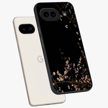 Petal Moon Light With Custom Name Glass Case displayed in angled mockup highlighting delicate petal design with custom name feature.
