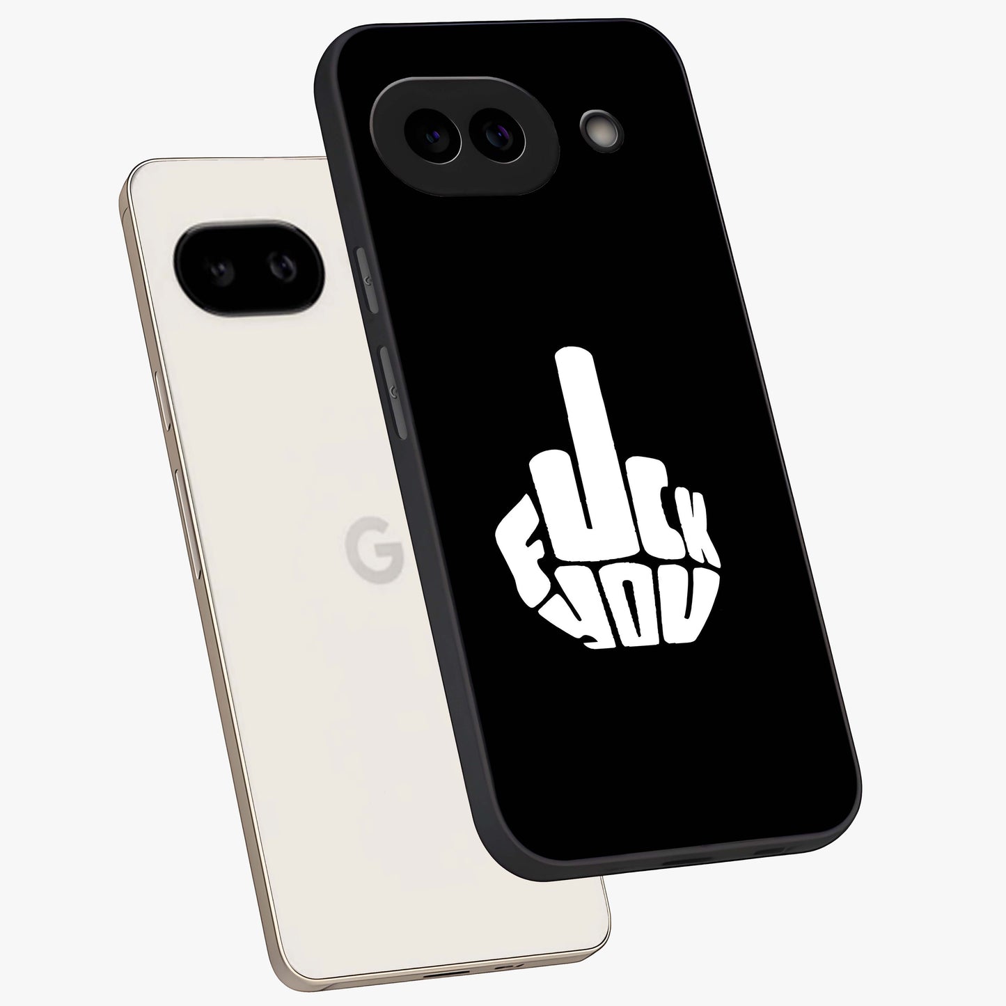 Rebel Mode On Glass Case displayed in angled mockup highlighting edgy text design with modern street aesthetic.