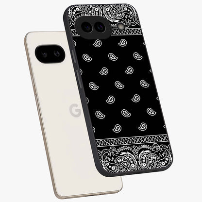 Retro Rebel Threads Glass Case displayed in angled mockup highlighting retro inspired graphic design with rebellious aesthetic.