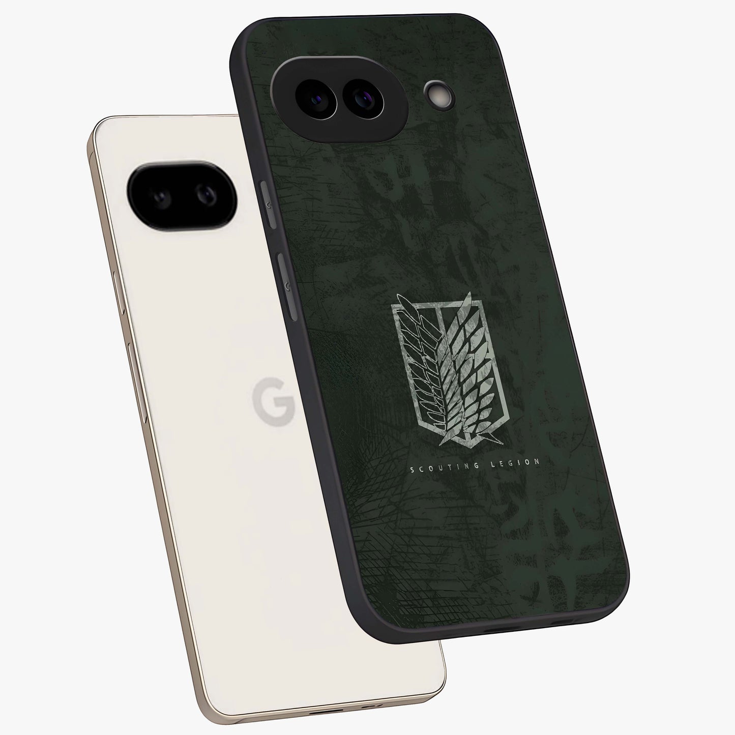 Wings Of Freedom Glass Case displayed in angled mockup highlighting graceful wing design with inspirational aesthetic.