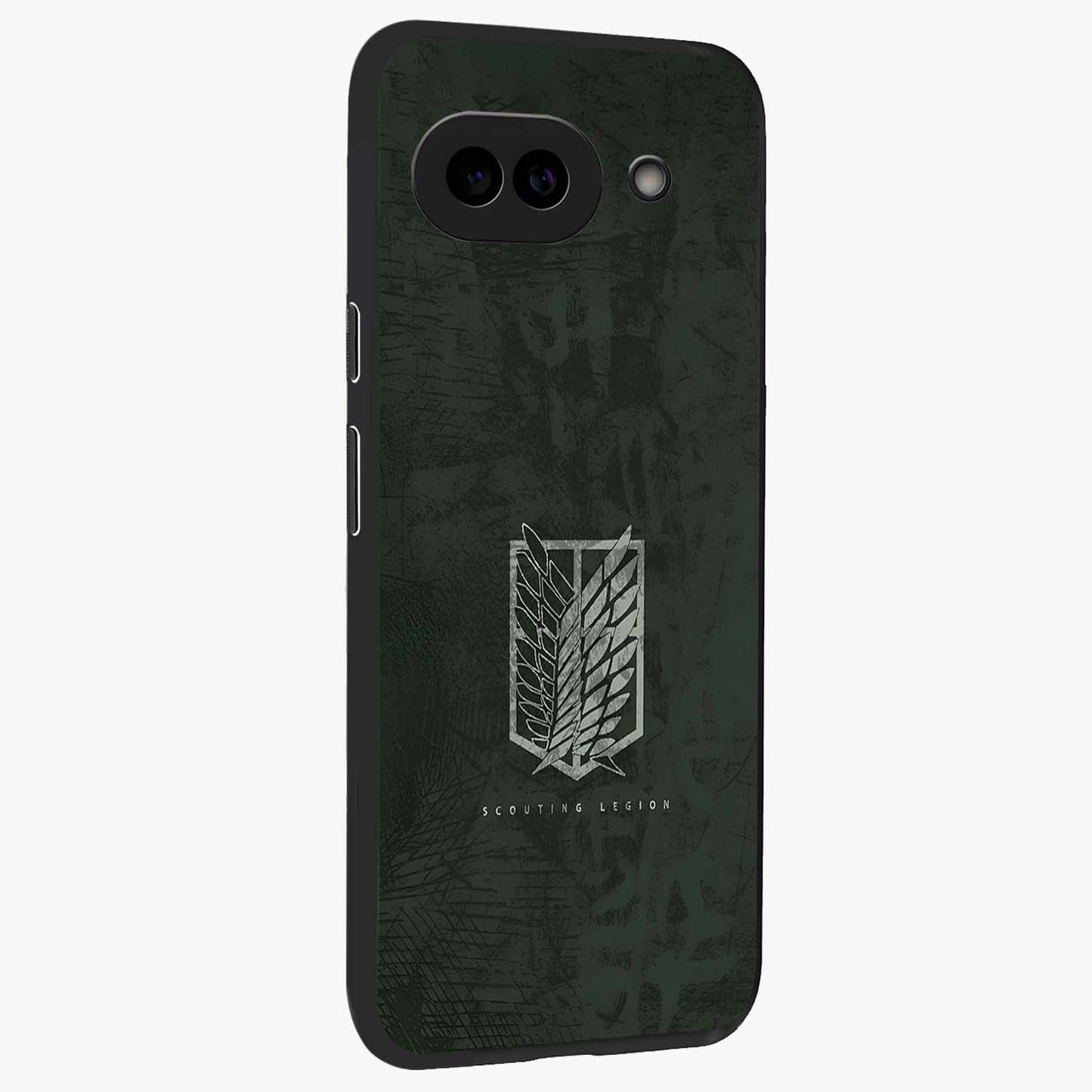 Wings Of Freedom Glass Case upright view showcasing powerful wings artwork with freedom themed design.