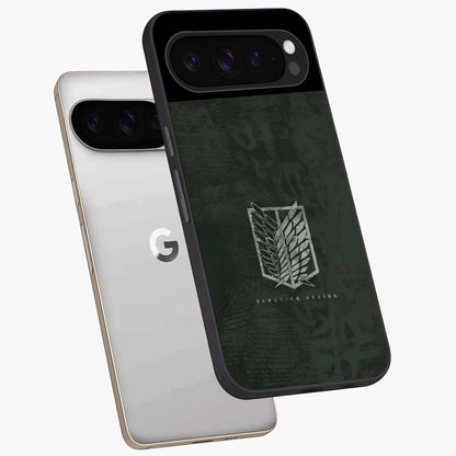Wings Of Freedom Glass Case displayed in angled mockup highlighting graceful wing design with inspirational aesthetic.
