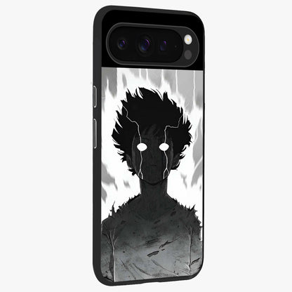 Awakened Inner Rage Glass Case upright view showcasing dramatic artwork with strong expressive aesthetic.