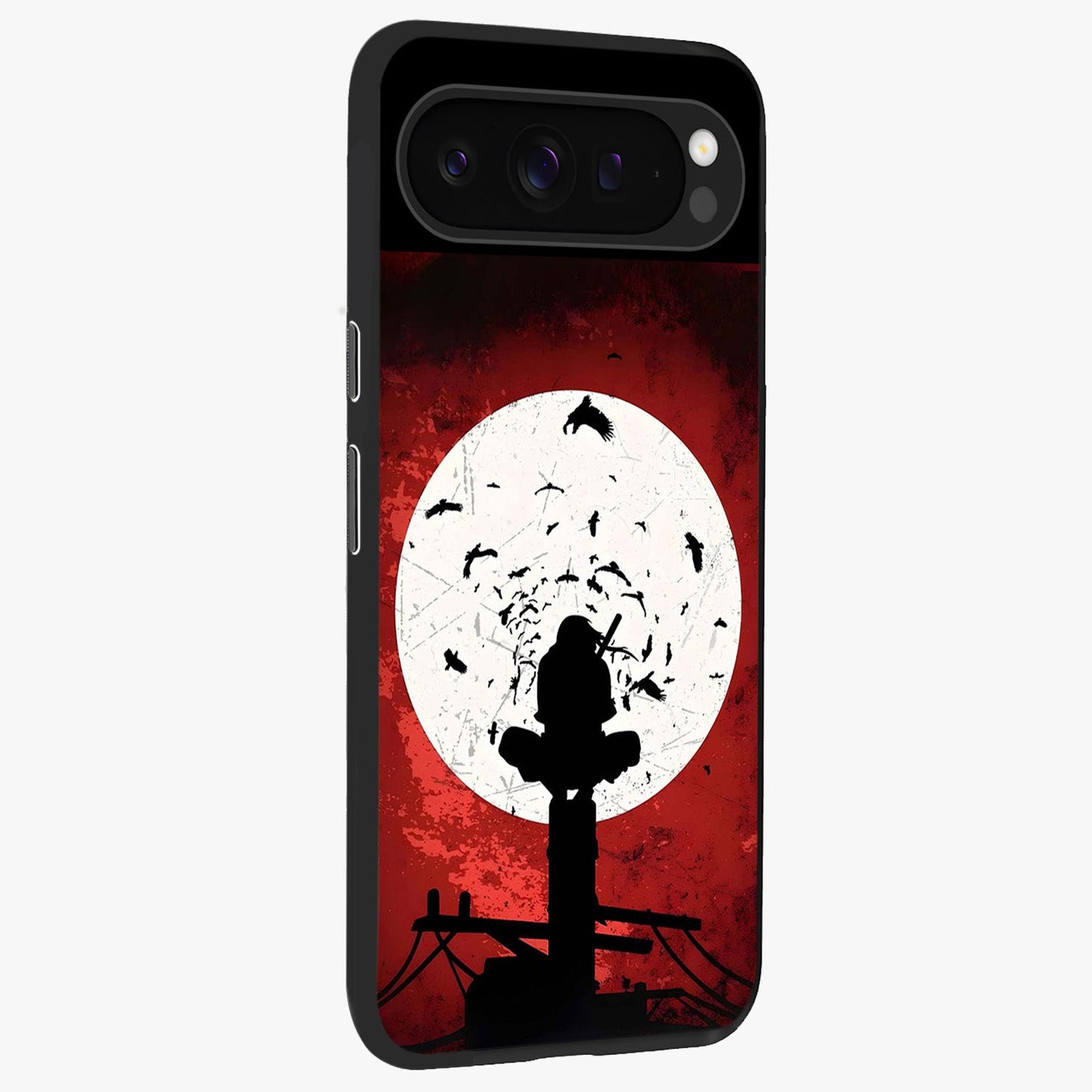 It Comes In Waves Quote Glass Case upright view showcasing calm wave artwork with motivational quote theme.