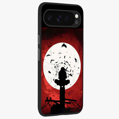 It Comes In Waves Quote Glass Case upright view showcasing calm wave artwork with motivational quote theme.