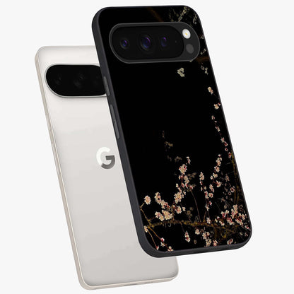 Petal Moon Light With Custom Name Glass Case displayed in angled mockup highlighting delicate petal design with custom name feature.