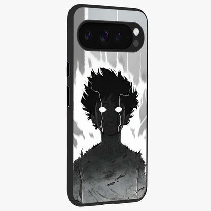 Awakened Inner Rage Glass Case upright view showcasing dramatic artwork with strong expressive aesthetic.