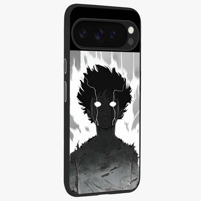 Awakened Inner Rage Glass Case upright view showcasing dramatic artwork with strong expressive aesthetic.