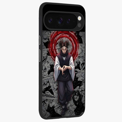 Cursed Ritual Ascension Glass Case upright view showcasing powerful ascension artwork with dark fantasy theme.