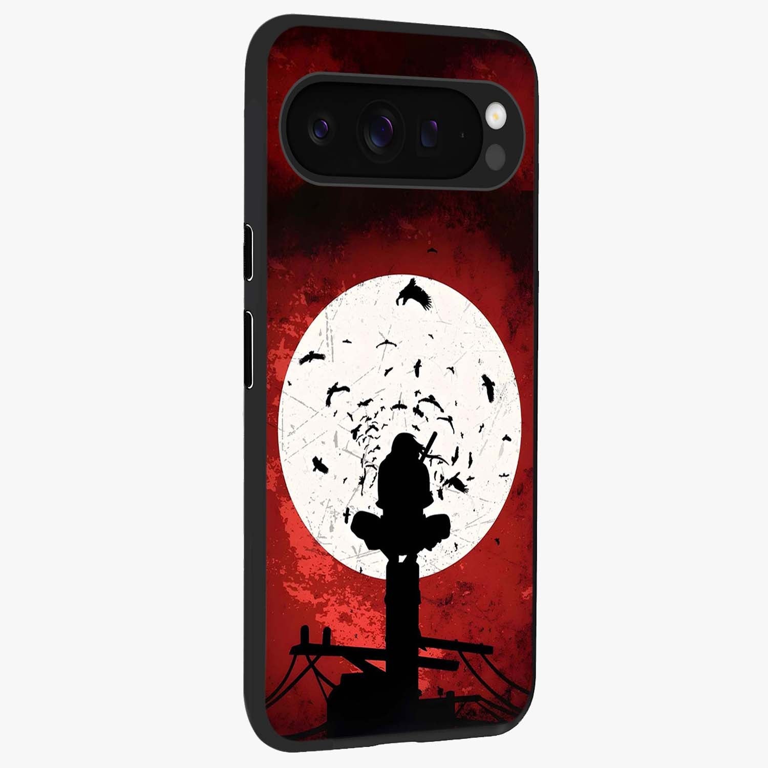 It Comes In Waves Quote Glass Case upright view showcasing calm wave artwork with motivational quote theme.