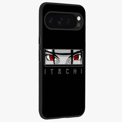 Scarlet Gaze Dominance Glass Case upright view showcasing powerful dramatic artwork with dominant artistic theme.