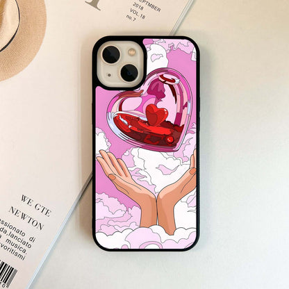 Heart Cloud Lift Glass Case