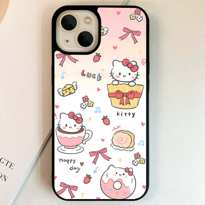 Hello Kitty Café Glass Case