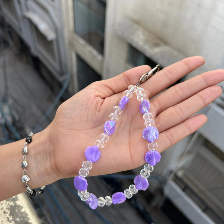 Pink Blossom Shine Phone Charm