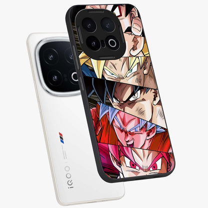 Anime Character Glass Case displayed in angled mockup highlighting colorful anime character illustration.