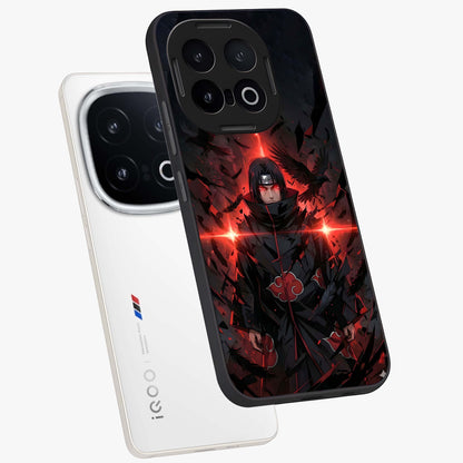 Focused Blade Discipline Glass Case displayed in angled mockup highlighting clean minimal text artwork with modern aesthetic style.