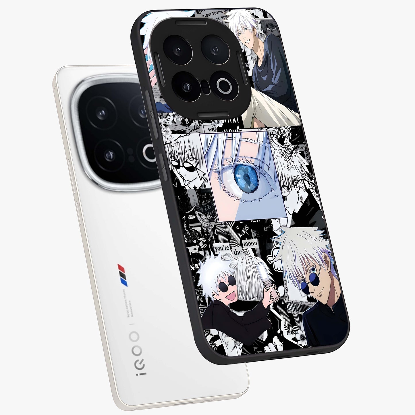 Infinity Sorcerer Chaos Glass Case displayed in angled mockup highlighting powerful magical design with fantasy aesthetic style.