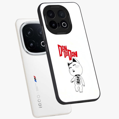 Playful Spirit Charm Glass Case displayed in angled mockup highlighting lively decorative design with playful aesthetic style.