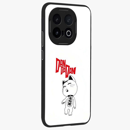 Playful Spirit Charm Glass Case upright view showcasing vibrant charm artwork with fun artistic theme.