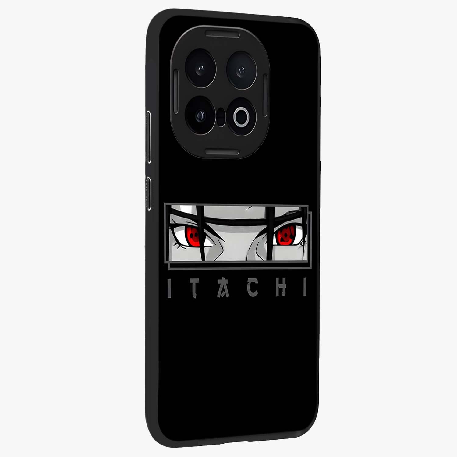 Scarlet Gaze Dominance Glass Case upright view showcasing powerful dramatic artwork with dominant artistic theme.