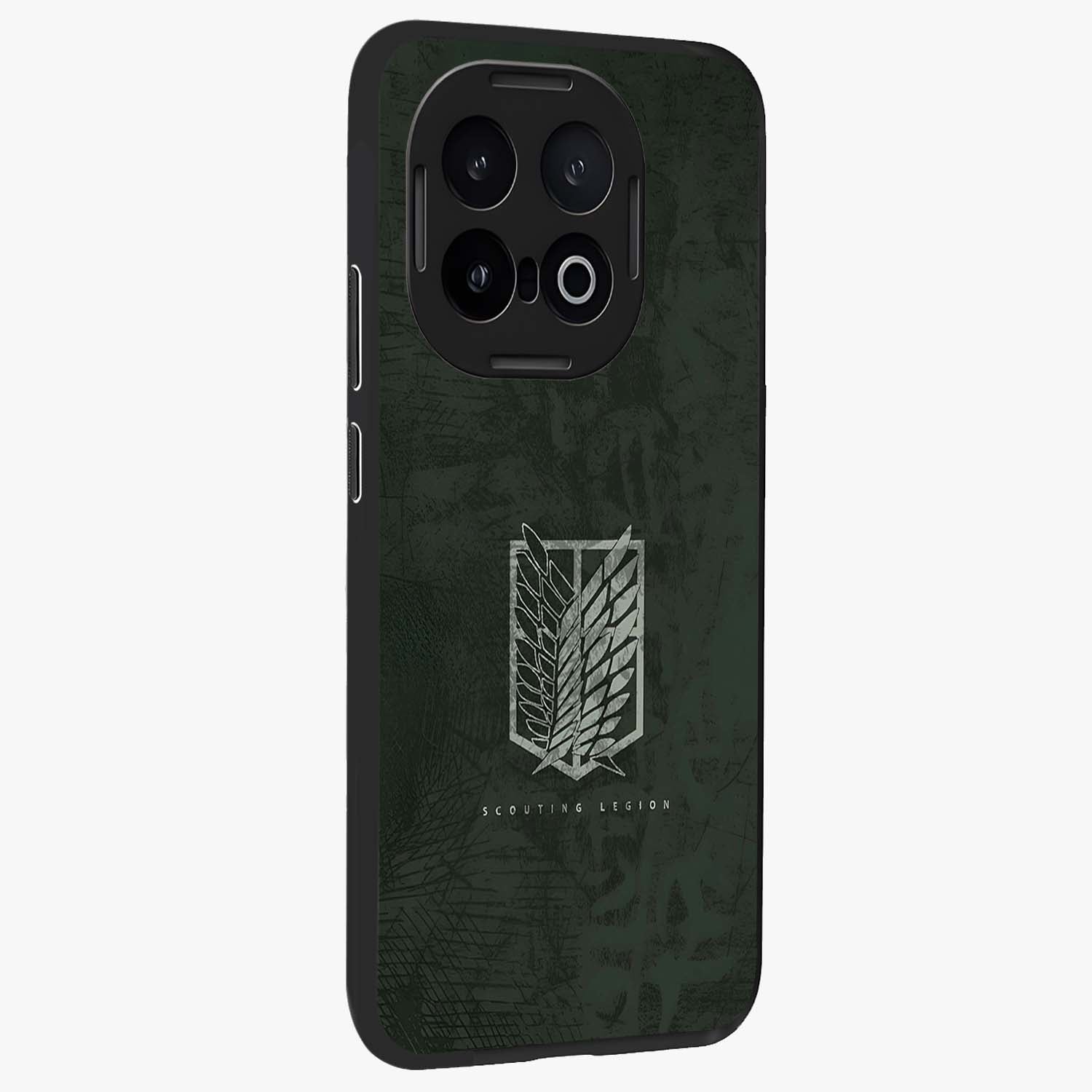 Wings Of Freedom Glass Case upright view showcasing powerful wings artwork with freedom themed design.