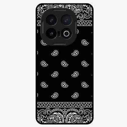 Retro Rebel Threads Glass Case showing flat back view with vintage street style artwork and glossy glass finish.