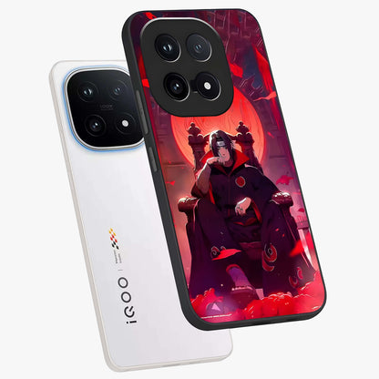 Blood Moon Sovereign Glass Case displayed in angled mockup highlighting dark celestial moon design and dramatic theme.