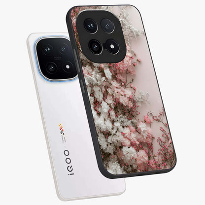 Blush Blossom Cloud Glass Case displayed in angled mockup highlighting soft cloud and blossom design with pastel aesthetic.