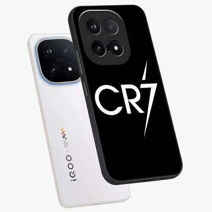 Cr7 Elite Strike Glass Case displayed in angled mockup highlighting powerful sports graphic with bold athletic theme.