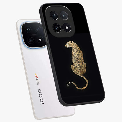 Regal Leopard Glass Case displayed in angled mockup highlighting powerful animal illustration with stylish wild aesthetic.