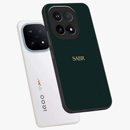 Sabr Minimal Patience Glass Case displayed in angled mockup highlighting simple inspirational design with clean aesthetic style.
