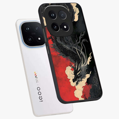 Shadow Dragon Fury Glass Case displayed in angled mockup highlighting powerful dragon illustration with dark fantasy aesthetic.