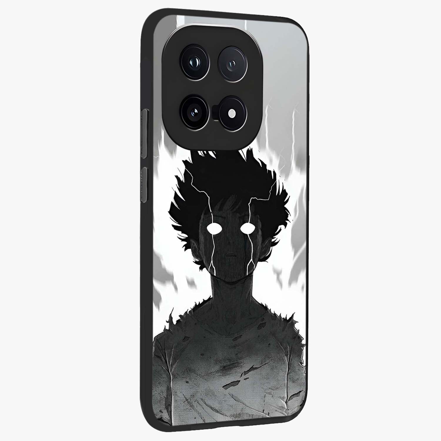 Awakened Inner Rage Glass Case upright view showcasing dramatic artwork with strong expressive aesthetic.