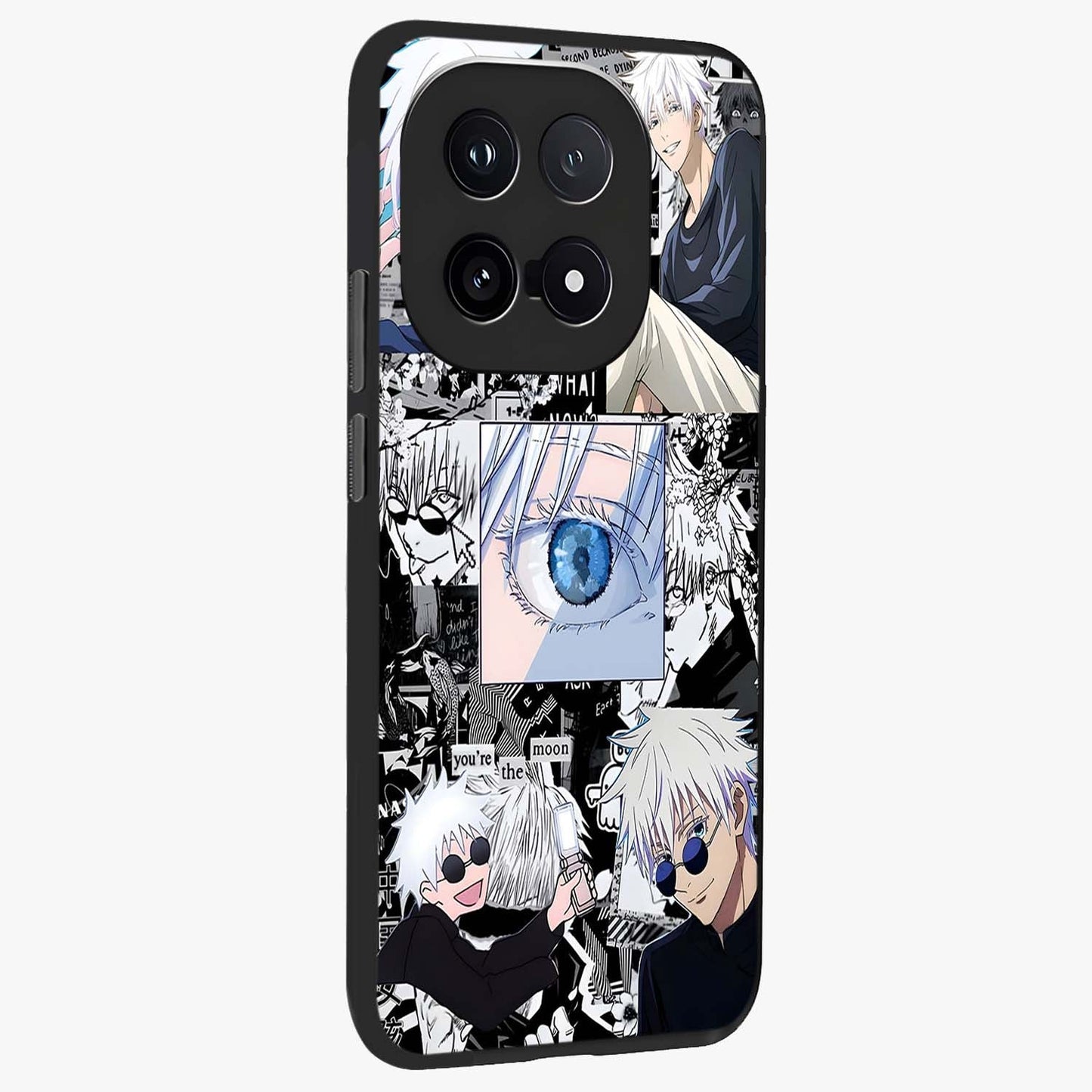 Infinity Sorcerer Chaos Glass Case upright view showcasing dramatic sorcerer artwork with chaotic mystical theme.
