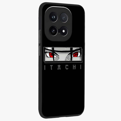Scarlet Gaze Dominance Glass Case upright view showcasing powerful dramatic artwork with dominant artistic theme.