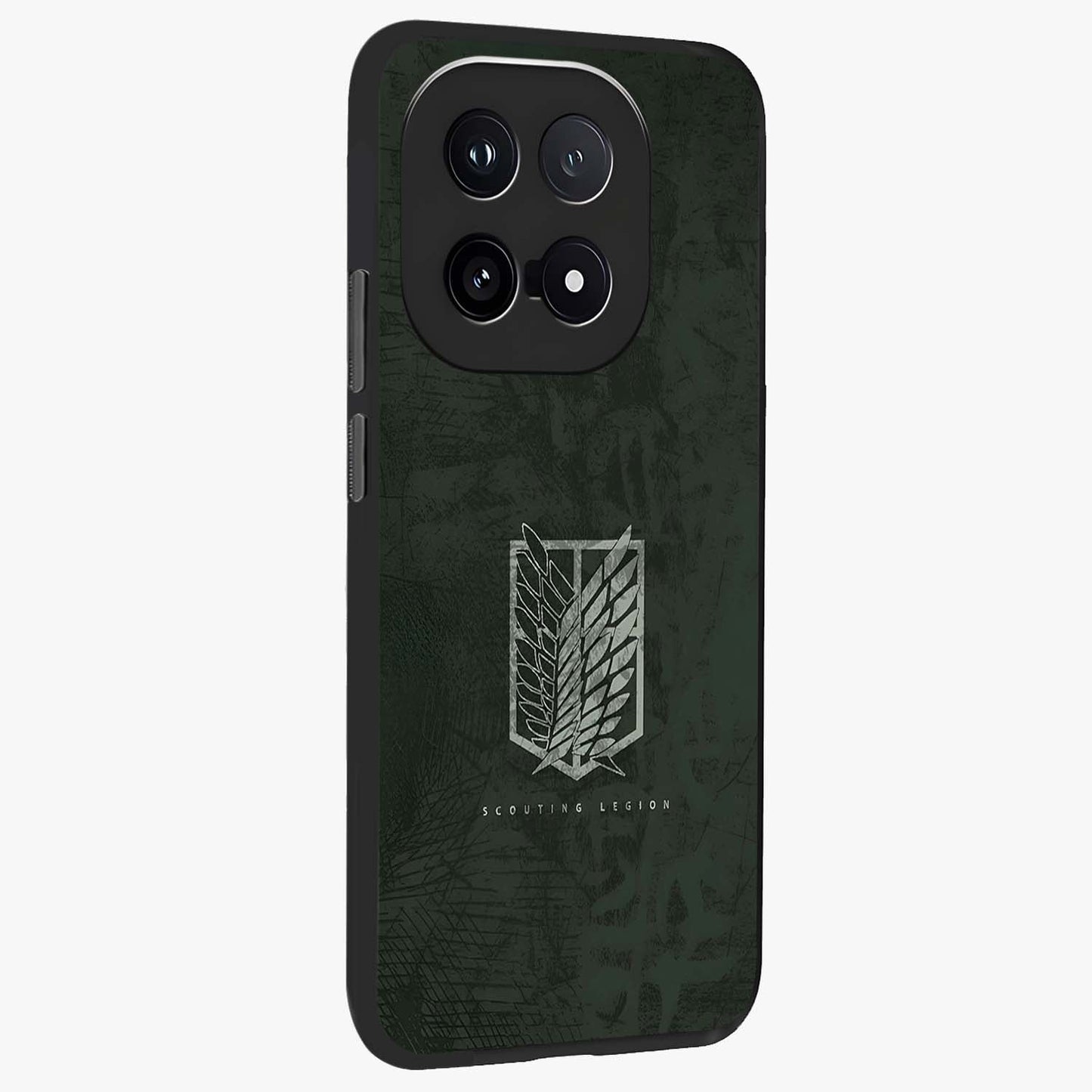 Wings Of Freedom Glass Case upright view showcasing powerful wings artwork with freedom themed design.