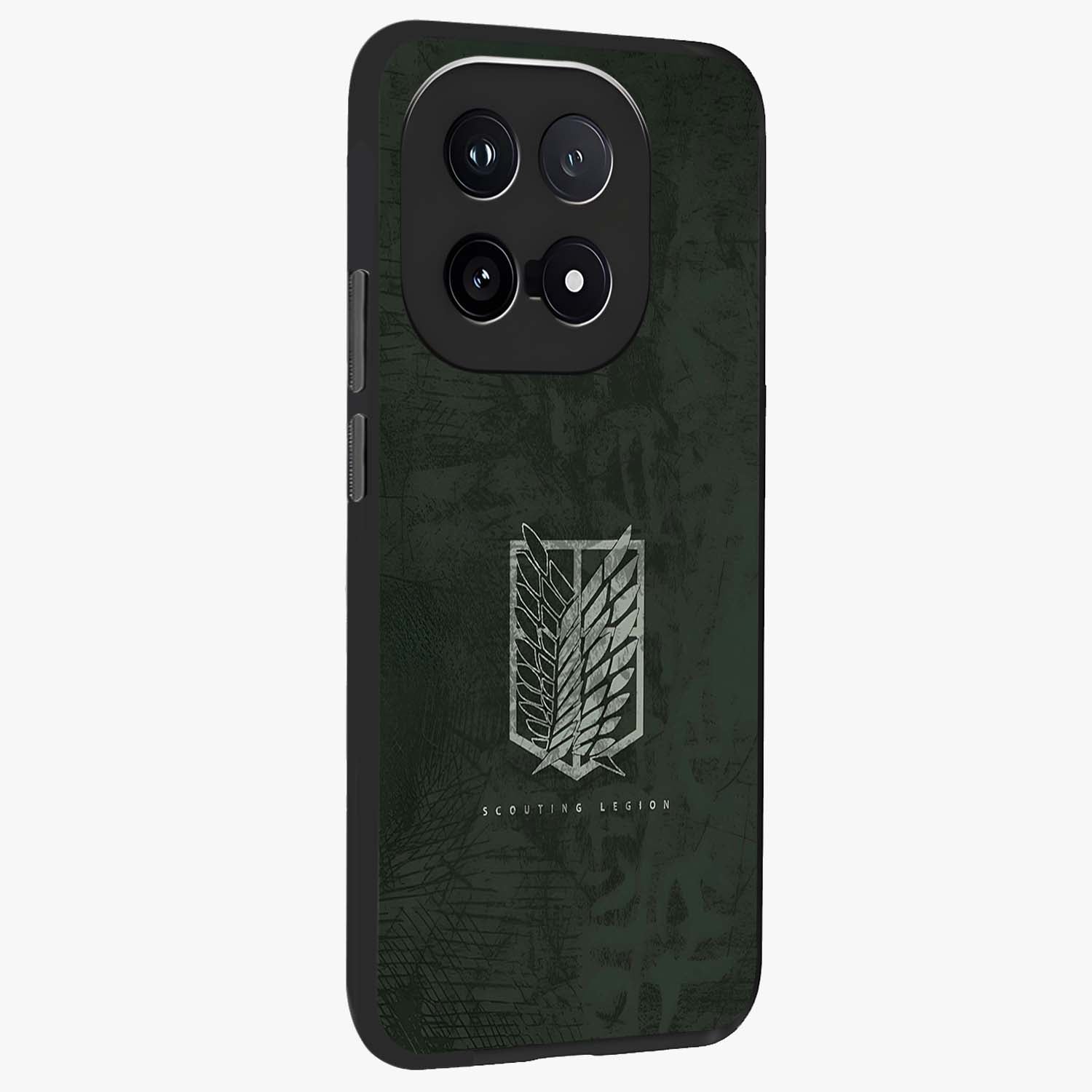 Wings Of Freedom Glass Case upright view showcasing powerful wings artwork with freedom themed design.