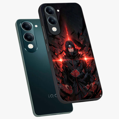Focused Blade Discipline Glass Case displayed in angled mockup highlighting clean minimal text artwork with modern aesthetic style.