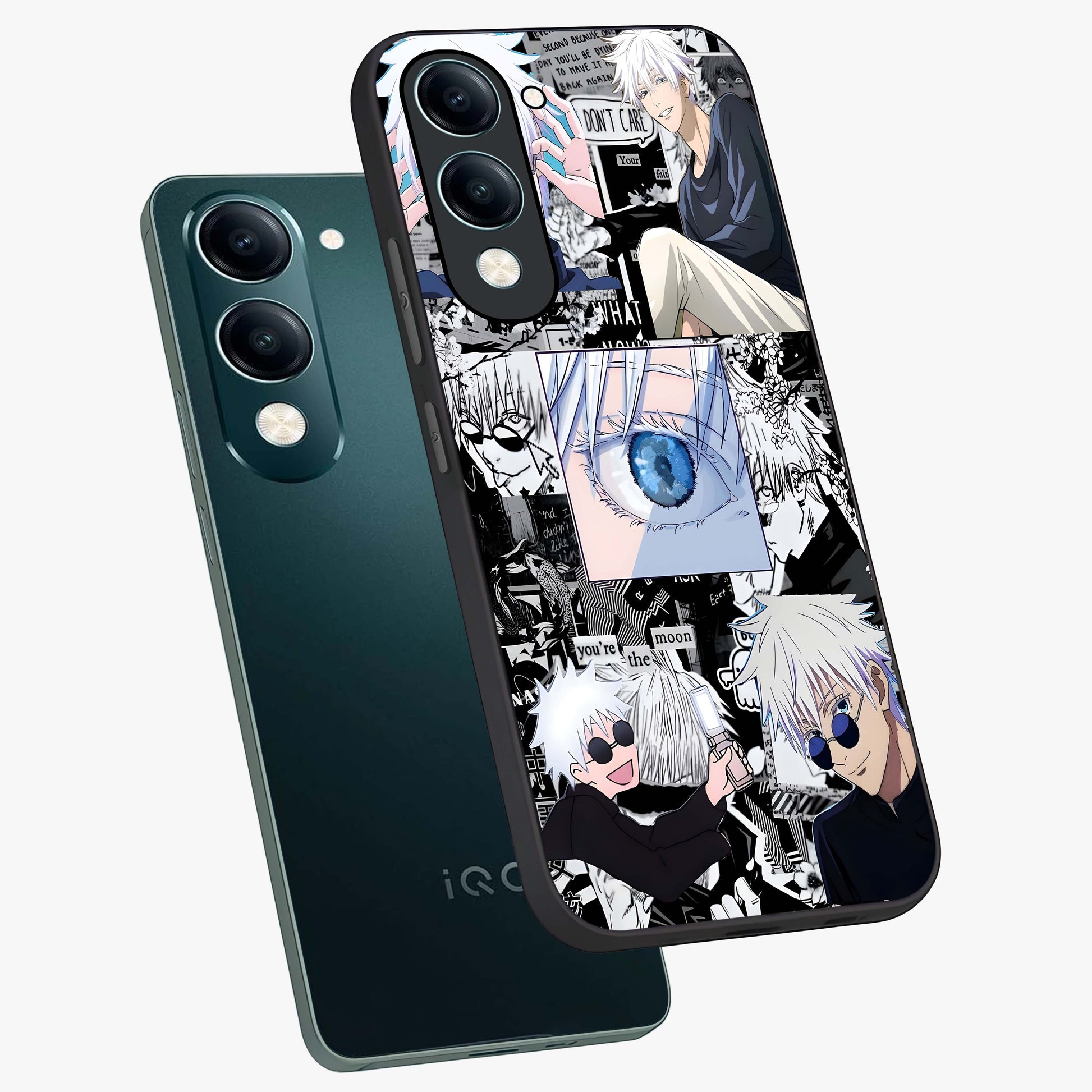 Infinity Sorcerer Chaos Glass Case displayed in angled mockup highlighting powerful magical design with fantasy aesthetic style.