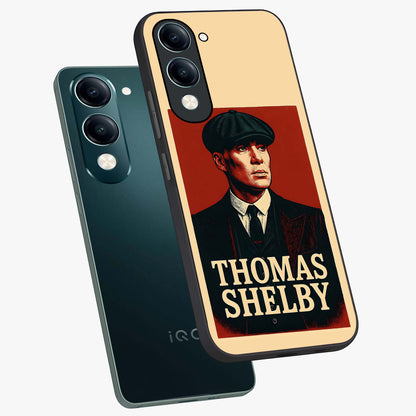 Vintage Mafia Authority Glass Case displayed in angled mockup highlighting powerful retro design with classic gangster aesthetic.