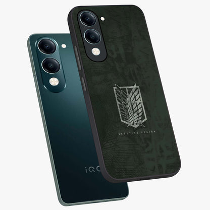 Wings Of Freedom Glass Case displayed in angled mockup highlighting graceful wing design with inspirational aesthetic.