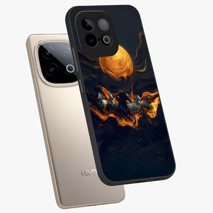 Golden Royal Heritage Glass Case displayed in angled mockup highlighting luxurious heritage design with golden aesthetic style.