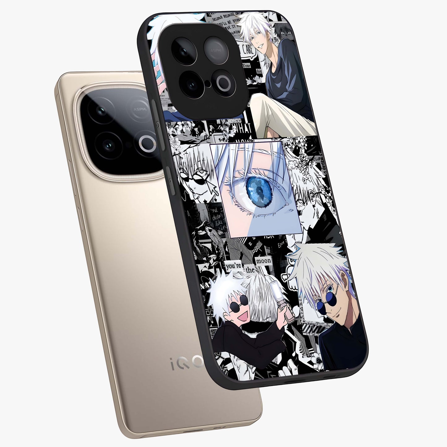 Infinity Sorcerer Chaos Glass Case displayed in angled mockup highlighting powerful magical design with fantasy aesthetic style.