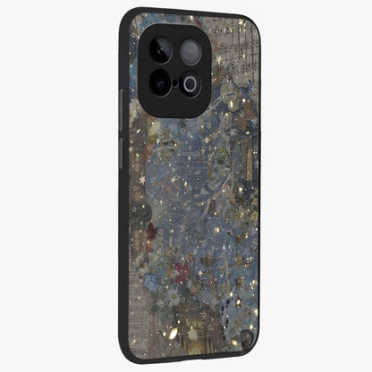 Aesthetic Astrolophia Glass Case upright view showcasing soft aesthetic theme with stylish modern look.