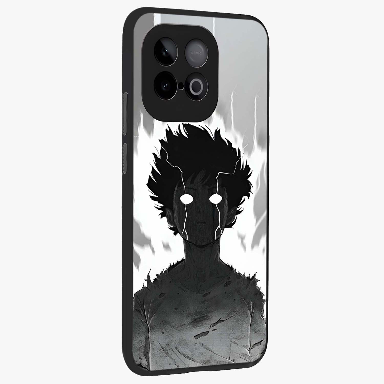 Awakened Inner Rage Glass Case upright view showcasing dramatic artwork with strong expressive aesthetic.