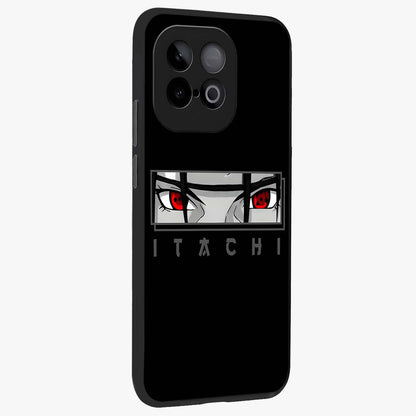 Scarlet Gaze Dominance Glass Case upright view showcasing powerful dramatic artwork with dominant artistic theme.