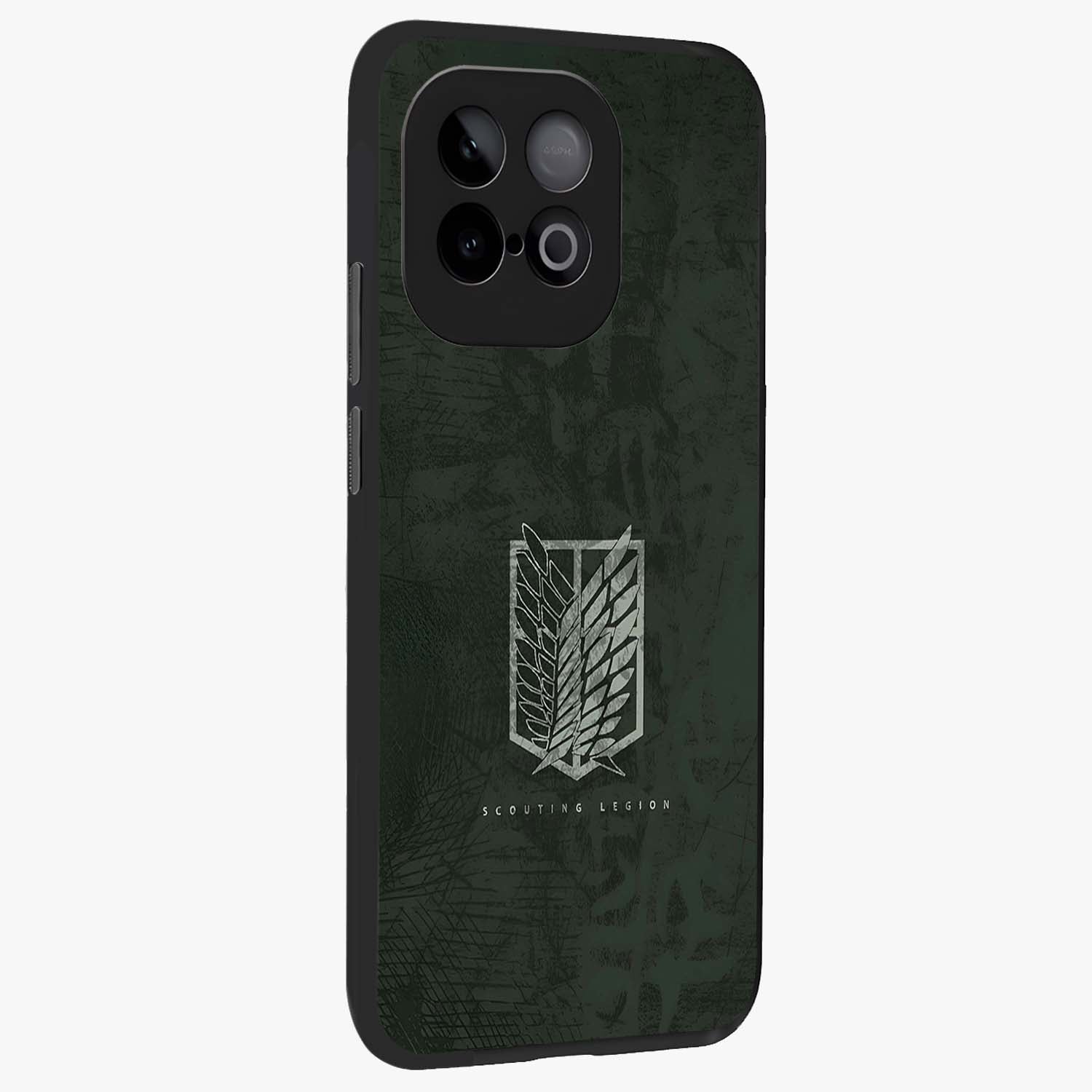 Wings Of Freedom Glass Case upright view showcasing powerful wings artwork with freedom themed design.