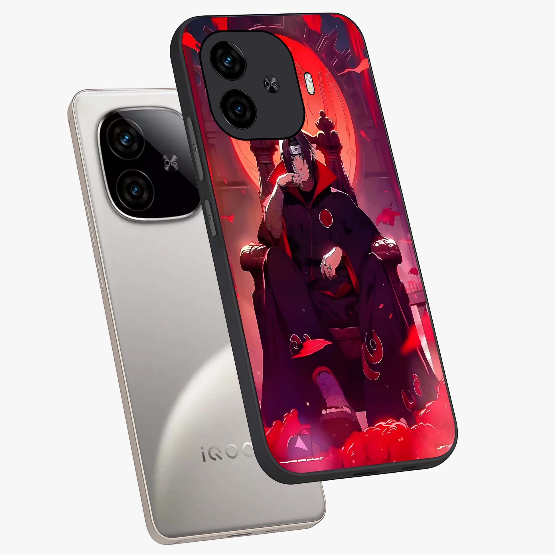 Blood Moon Sovereign Glass Case displayed in angled mockup highlighting dark celestial moon design and dramatic theme.